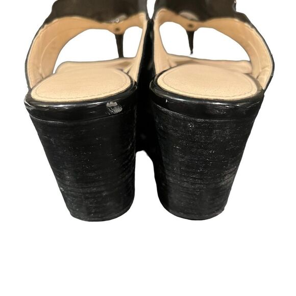 Calvin Klein black Genevieve platform flip flops. Size 5.5‎ - Picture 8 of 8